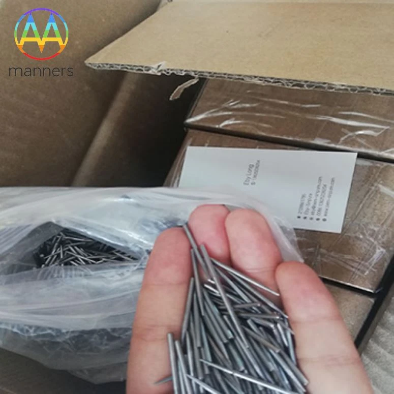 De irske kundene 850 stk Blyantnål Micro Metal Pin nåler ferdig med produksjo...
