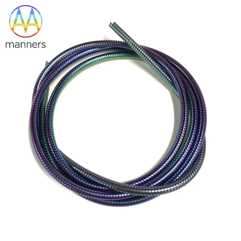 Prøven av Plating Snake Bone Tube tilpasset av den colombianske kunden er ful...