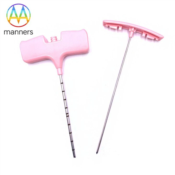 Pink Bone Marrow Biopsy Needle
